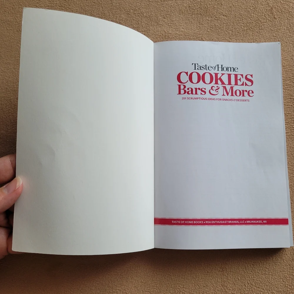 Taste Home Cookies Snack Bars Desserts Recipes 2015 Book Paperback Retro Classic